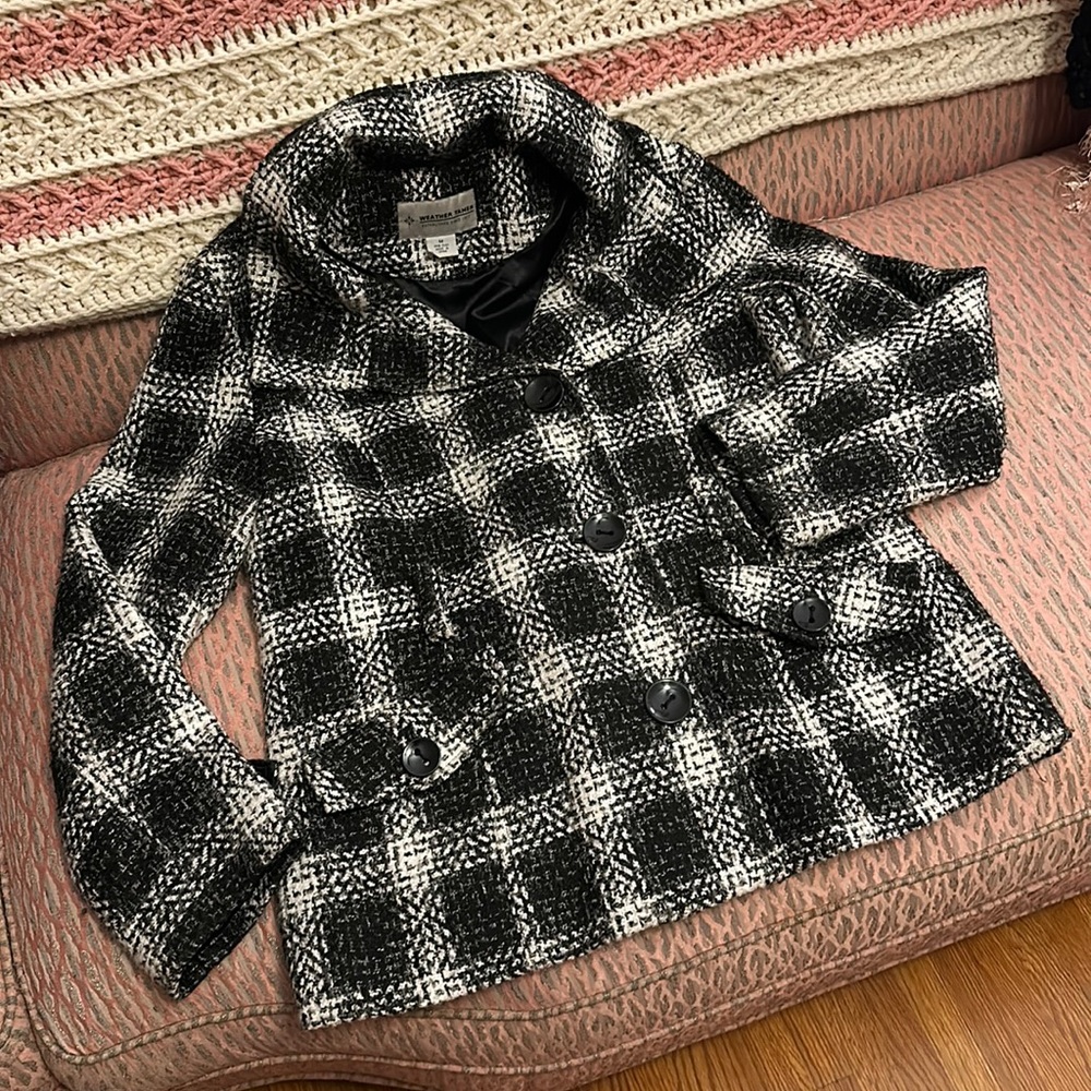 🖤 Ladies Weather Tamer Jacket ~ Medium ~ Black & White 🤍